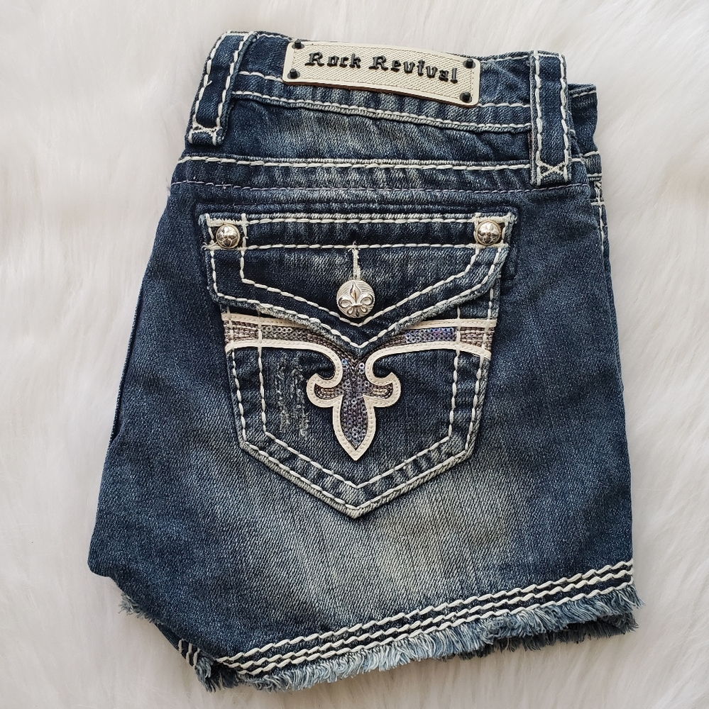 Rock Revival "Noelle" Shorts